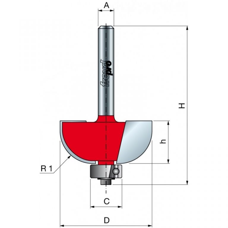 FRESA FREUD PRO 30-10206P - 6MM