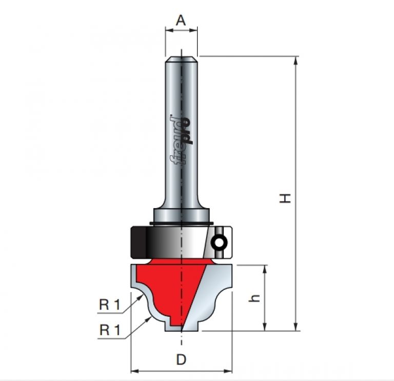 FRESA FREUD PRO 39-52206P- 6MM