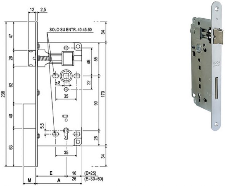 SERRATURE AGB PATENT GRANDE ART.591